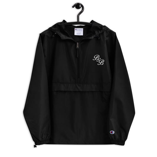 B & B Embroidered Champion Packable Jacket